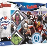 Puzzle 104 piese XL Super Shape – Avengersi tăi preferați
