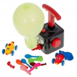 Mașinuțe propulsate cu balon – set aerodinamic, 15 piese
