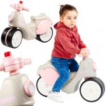 Vehicul pentru copii FALK Strada Retro pentru fete cu roți silențioase de la 1 an