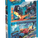 Puzzle 2×60 piese HOT WHEELS CLEMENTONI