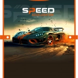 Șorț poncho pentru copii cu motiv auto