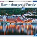 Puzzle Ravensburger Bergen Norvegia 1000 piese