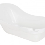 Cădiță de baie pentru bebeluși Jumbo albă