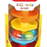 Pistă cu biluțe pentru cei mai mici copii