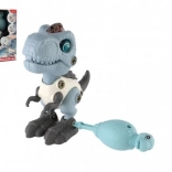 Dinozaur de înșurubat cu lumină și sunet, 12 cm