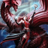 Puzzle TREFL Premium Plus Fantasy: Magul stacojiu 1000 de piese