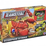 Pistă de curse Teamsterz cu scorpion și mașinuță