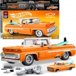 Set de construcție HOT WHEELS Elite Brick Shop Custom ’62 Chevrolet, 858 piese