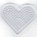Tablă Playbox pentru mărgele termoadezive în formă de inimă