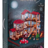 Mega căsuță magică pentru păpuși cu accesorii, 251 piese