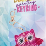 Pictură cu diamante pandantiv Bufnița