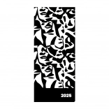 Diăr lunar 2025 Faces PVC