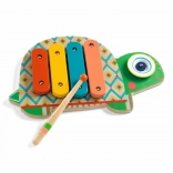 Djeco Xilofon și cinel broască țestoasă