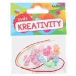 Mărgele colorate cu șnur