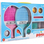 Set de tenis de masă pentru copii cu ventuze