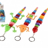 Breloc luminos șopârlă/cameleon/șarpe 28 cm din plastic