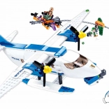 Hidroavionul de poliție Sluban cu hoți set de construcție