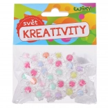 Mărgele colorate mix 16 mm