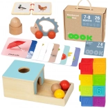 Cutie Montessori XXL Tooky Toy pentru copii de 7-8 luni