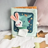 Cărțicică textilă cu activități Lilliputiens – micul dragon Joe și jucăria lui de alint