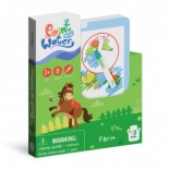 Colorează cu apă Fermă carte de colorat