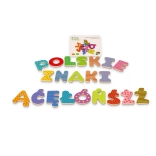 Litere magnetice cu caractere poloneze