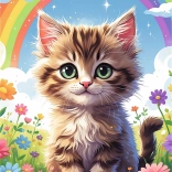 Puzzle Treflíci pisoi 54 piese