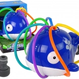 Fântână balenă apă albastră grădină