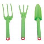 Set de unelte de grădină din plastic, verde