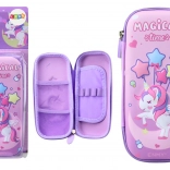 Penar 3D Unicorn Desfăcut Mov 23x10x5 cm