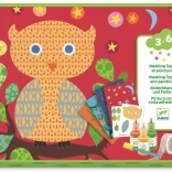 Pictură magică cu burețel – animăluțe din pădure