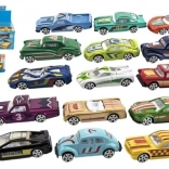 Mașină de curse din metal 6 cm în cutie