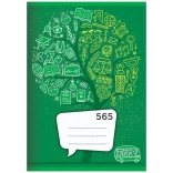 caiet A5, 60 de file – cu pătrățele