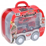 Stație de pompieri în valiză cu ambalaj ceh