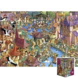 Puzzle HEYE Králíčkov 1000 piese