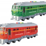 Tren cu inerție cu efecte 34 cm