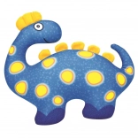 Dinozaur de pluș albastru 33 cm