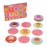 Pexeso colorat Nanuky pentru copii de la Petit Collage