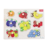 Puzzle din lemn FRUCTE – 8 piese