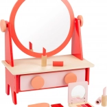 Măsuță cosmetică din lemn Retro