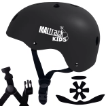 cască de ciclism pentru copii SafeKiddo neagră