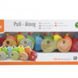 Omidă din lemn de tras