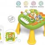 Măsuță interactivă Dino cu pian și ouă