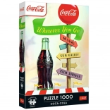 Puzzle 1000 Premium Plus – COCA-COLA Încotro țintești