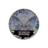 Pictură cu diamante Mandala cu fluture