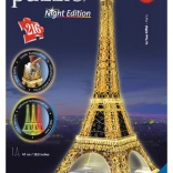 Puzzle 3D Turnul Eiffel Noaptea