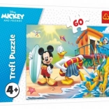 Puzzle 60 piese – MICKEY MOUSE: O zi interesantă pentru Mickey și prietenii săi