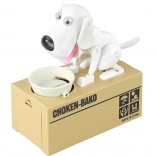 Pușculiță câine albă