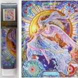 Norimpex pictură cu diamante 7D Roata norocului 30 × 40 cm