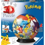 Ravensburger puzzle 3D minge Pokémon, 72 piese